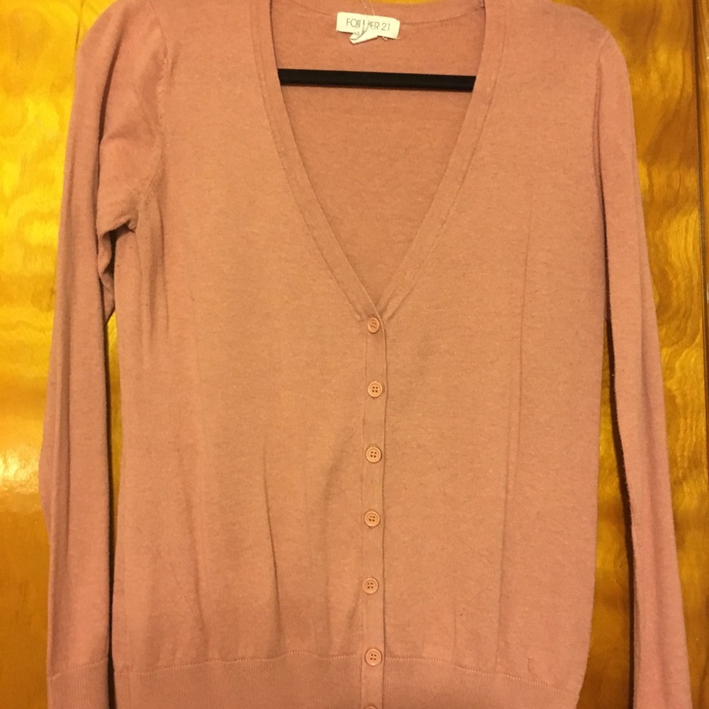 Mauve/Pink Cardigan
